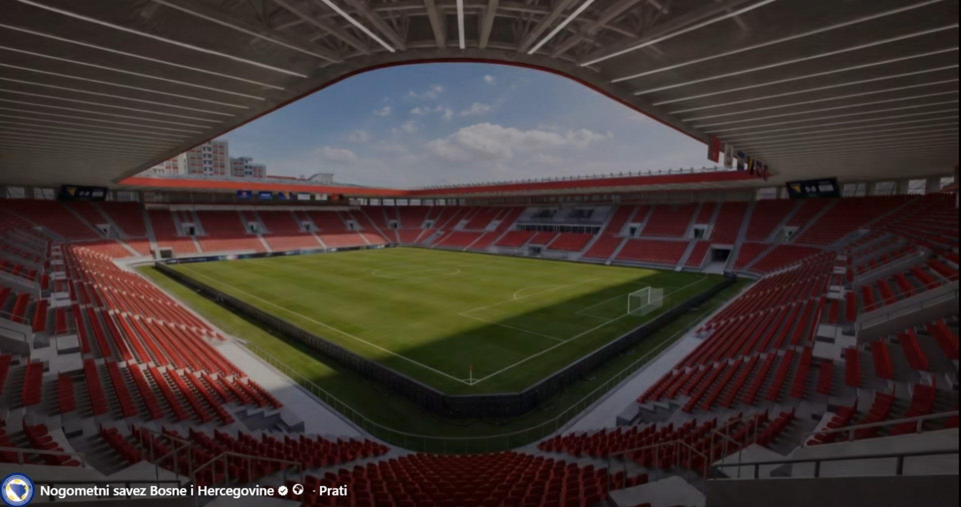 Predstavljen novi nacionalni stadion BiH: Zenica dobiva moderno Bilino polje