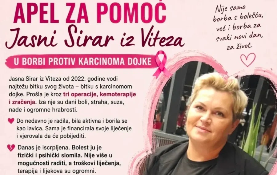 Apel: Zajedno za Jasnu Sirar