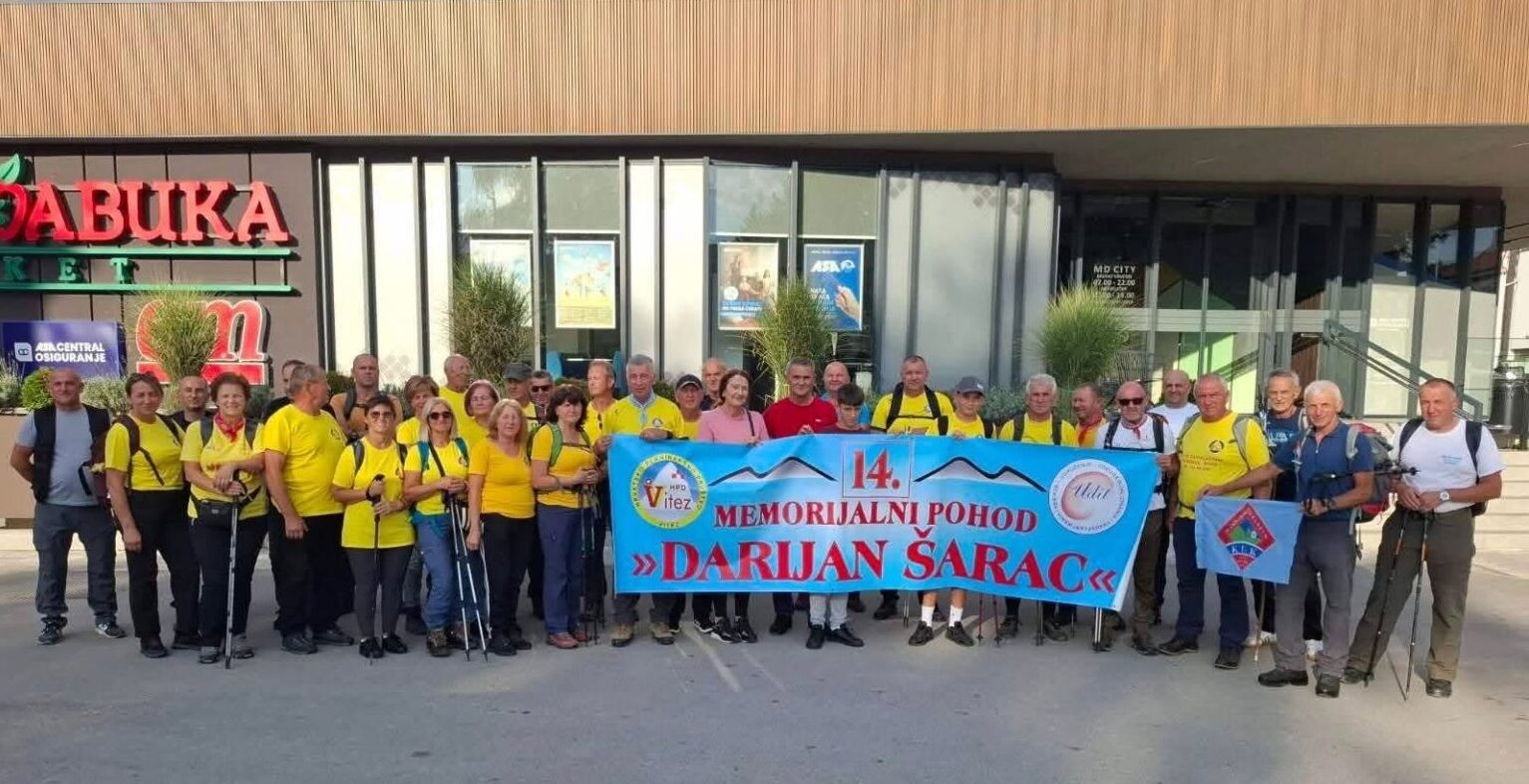 15. Memorijalni pohod „Darijan Šarac“ subota, 12. rujna 2026.