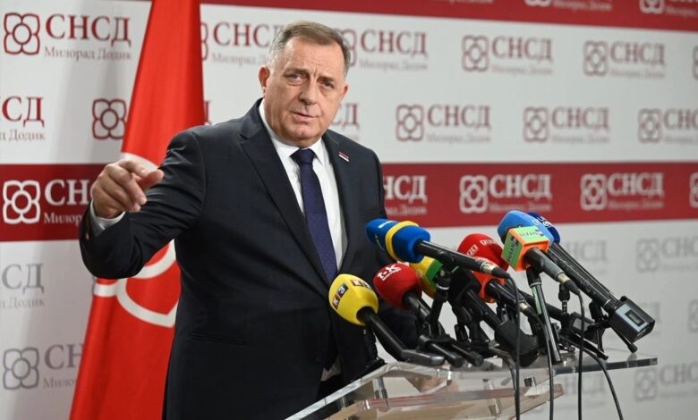 Nakon vandalizma u Sarajevu: Dodik pozvao na povlačenje tvrtki iz FBiH