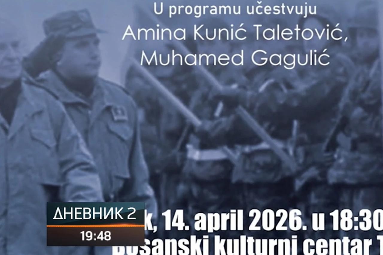 Tuzla: plakat s osuđenim ratnim zločincem, bez reakcije institucija