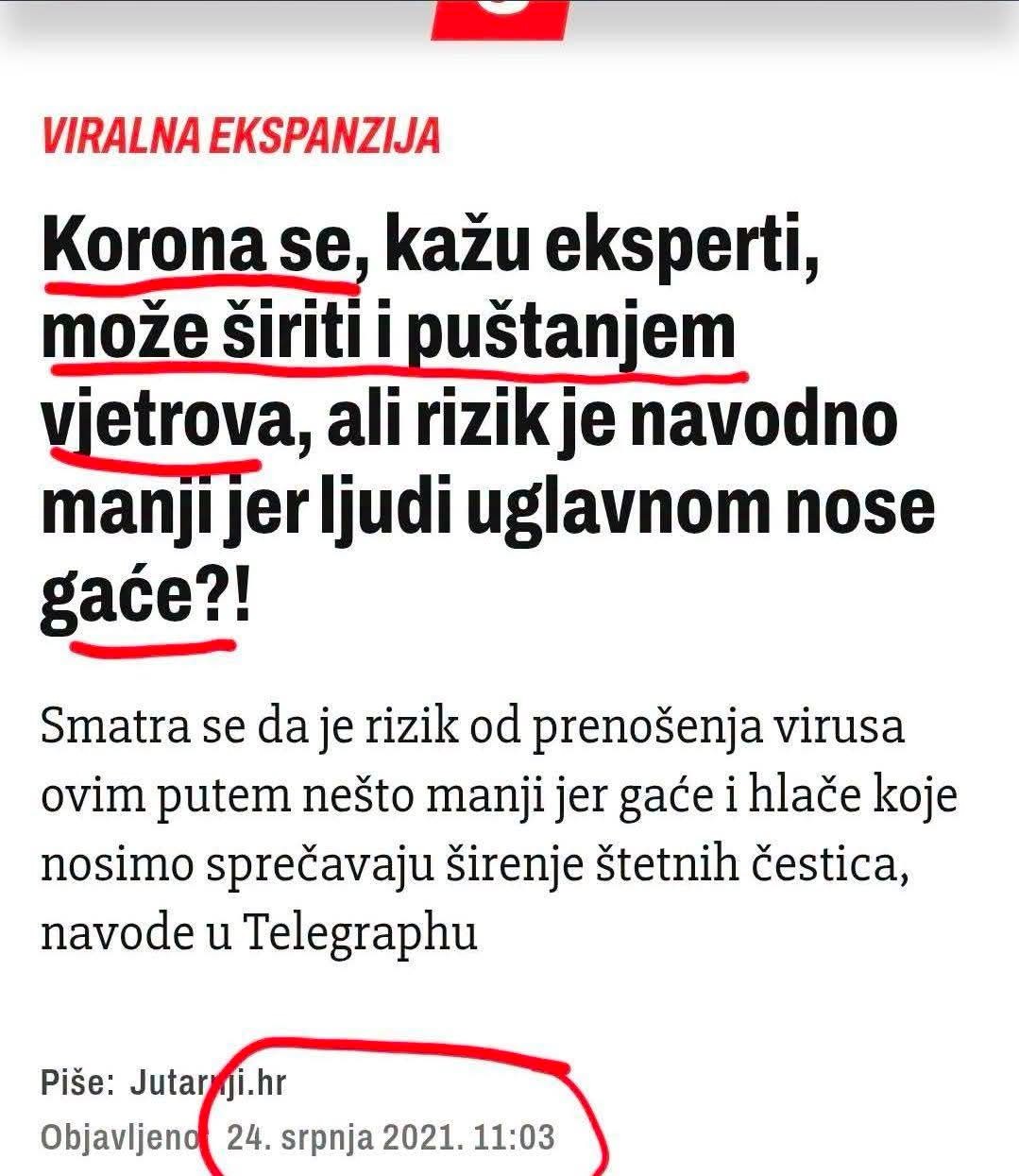Kako smo preživjeli „smrtonosne vjetrove“ i medicinsku diktaturu? 