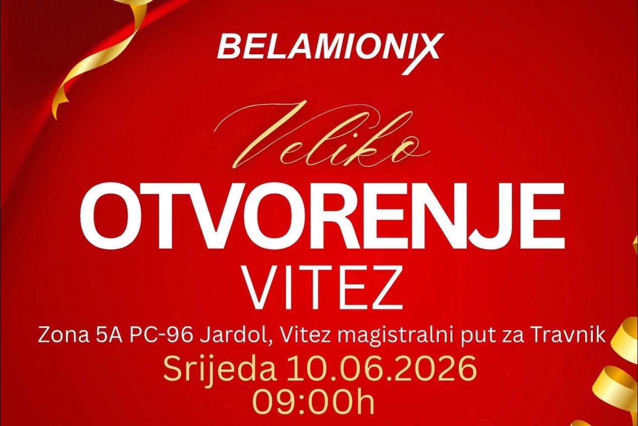 Belamionix 10. lipnja otvara vrata velikog hipermarketa u Poslovnom centru 96- Vitez