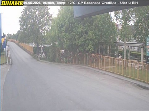 Puknuo most na graničom prijelazu Gradiška