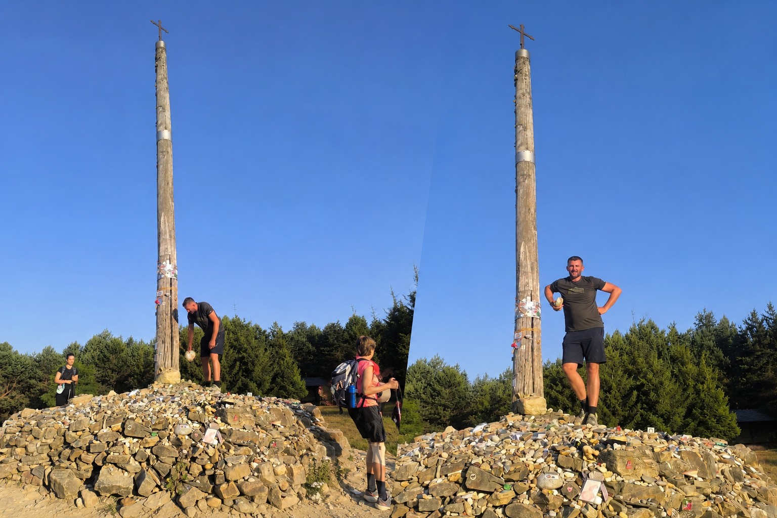 Prekretnica na Camino de Santiago: Julijan Andrić ostavio kamen koji je nosio stotinama kilometara 