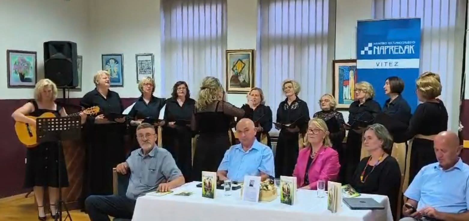U HKD Napredak Vitez predstavljen roman „Krik u hladnoj šumi“ autorice Dragice Križanac(Foto galerija))