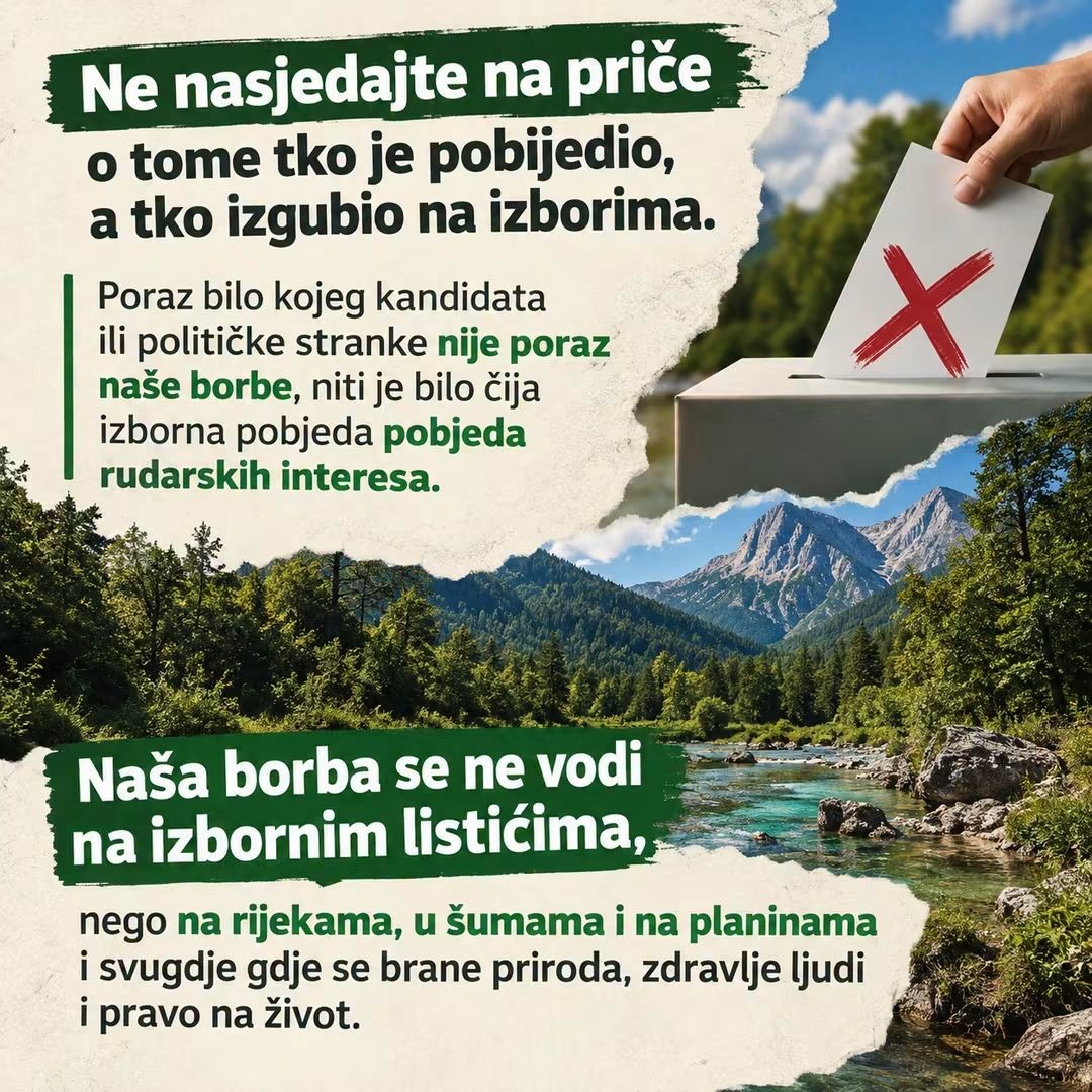 Izbori prolaze, borba ostaje: Aktivisti poslali poruku vlastima