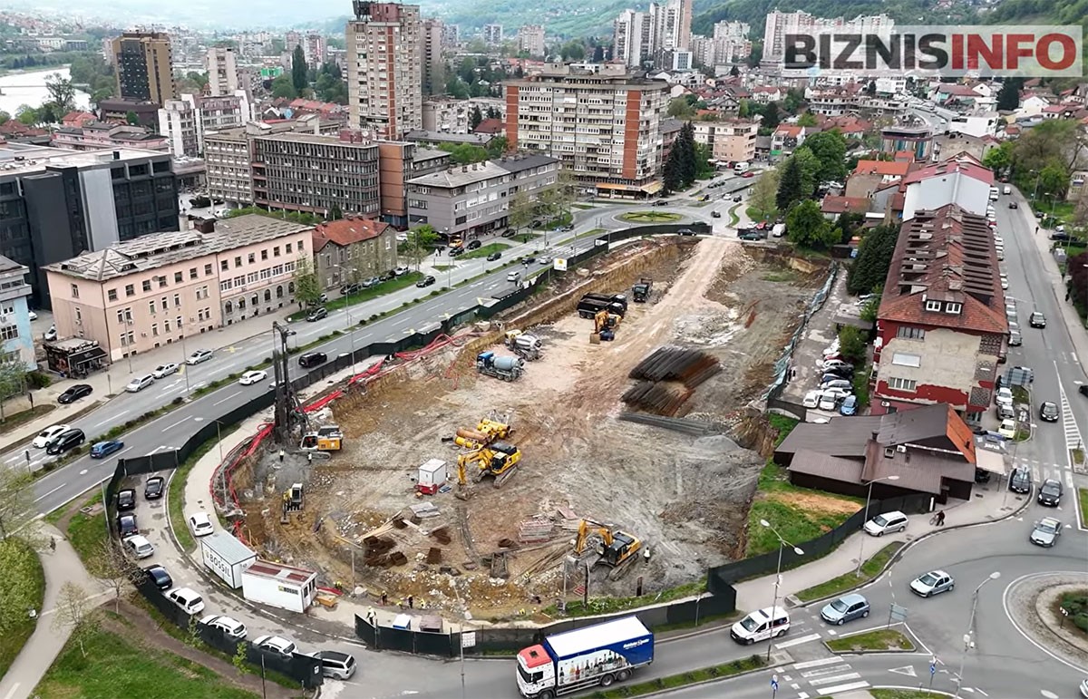 Zenica: Mega-kompleks, toranj od 100 metara, više od 400 stanova i 550 parking mjesta