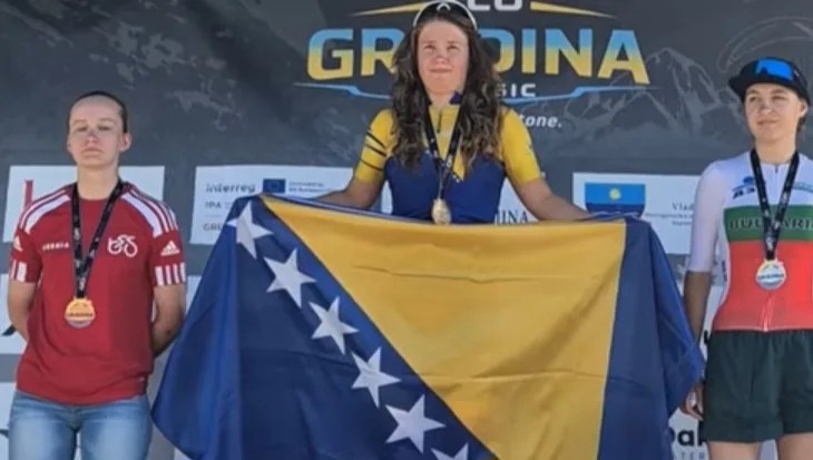 Karla Kustura donijela zlato BiH s Balkanskog prvenstva u MTB XCO-u