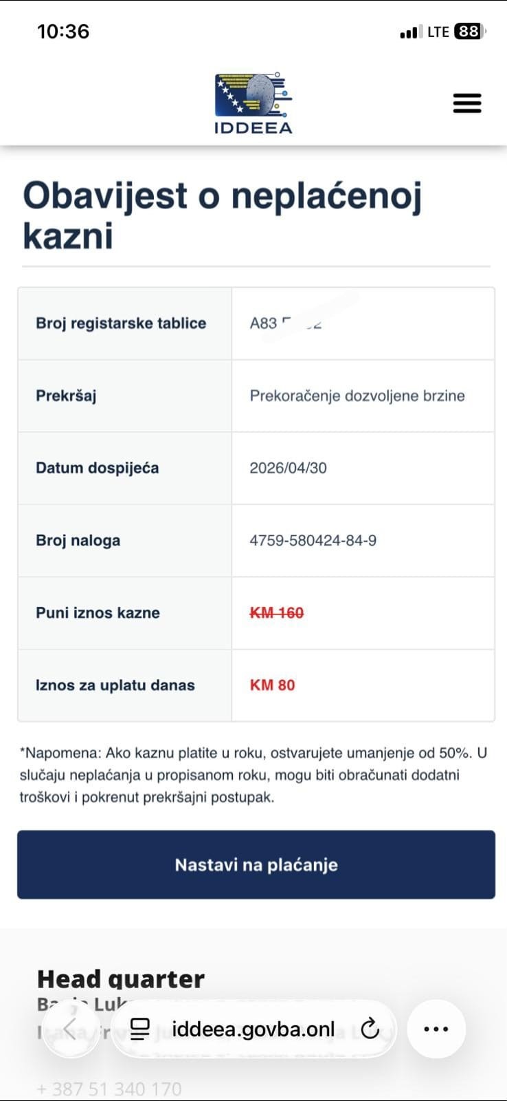 Apel: Ne nasjedajte na lažne kazne MUP-a i IDDEEA-e