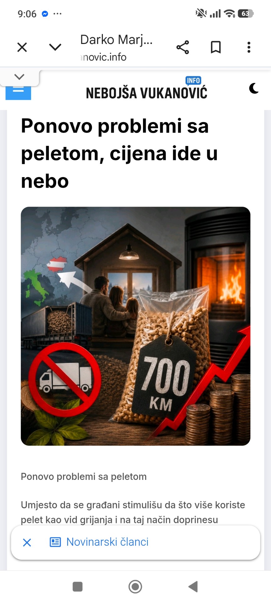 Cijena peleta u BiH divlja: Tona 700 KM unatoč drvnom bogatstvu