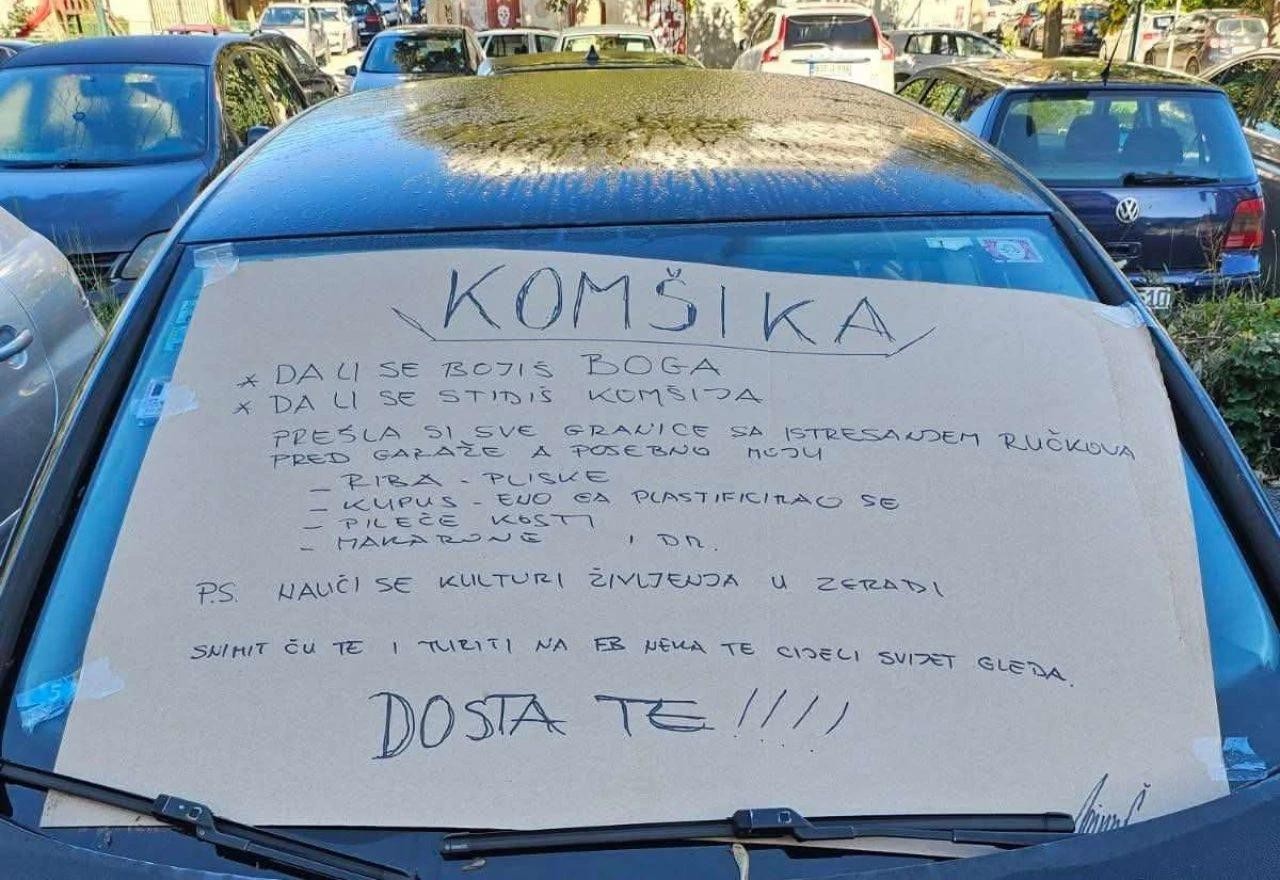 Stanar iz Ilijaša javno upozorio susjedu: "Prešla si sve granice"