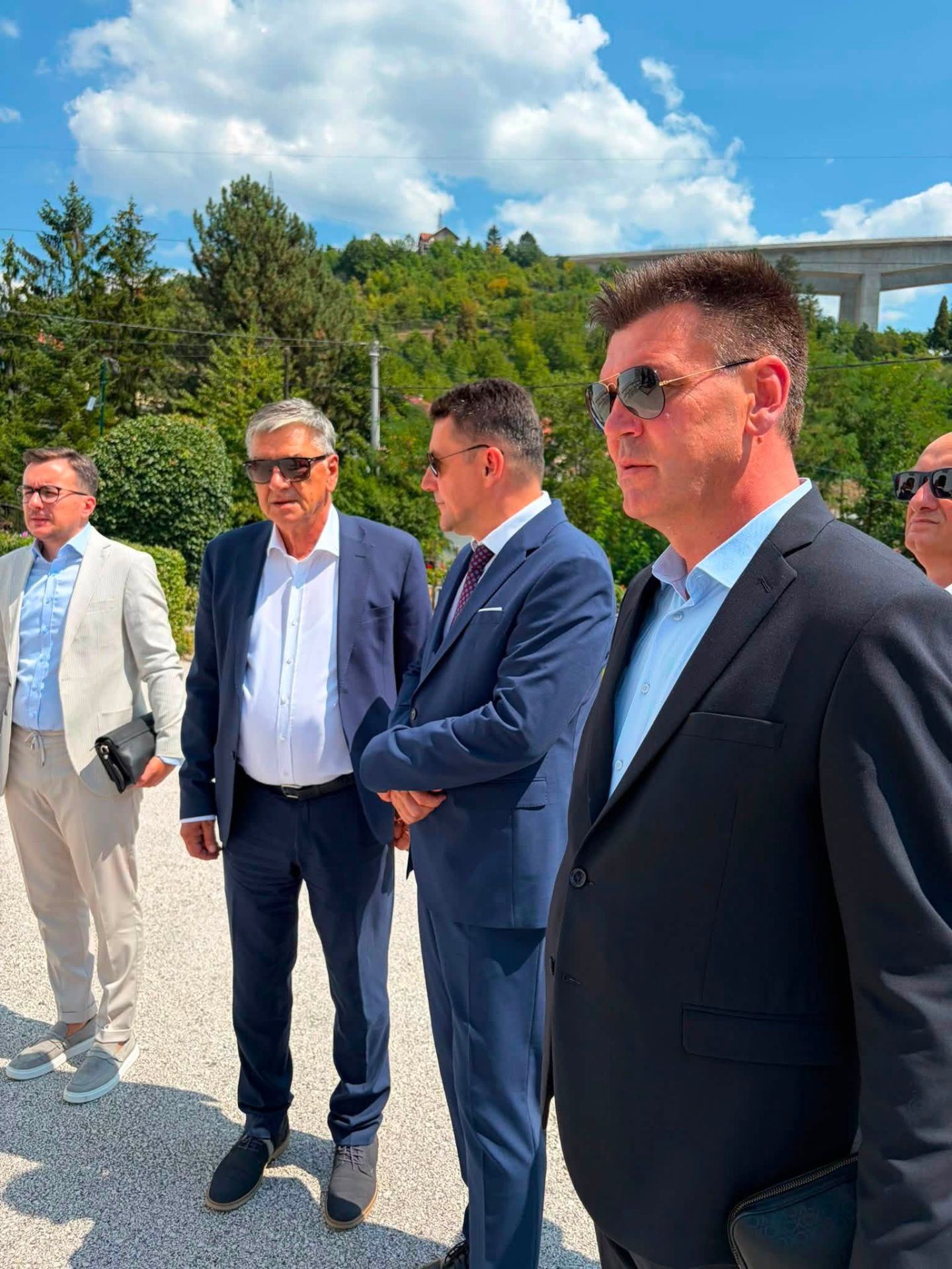 Zdenko Lučić i izaslanstvo na 150. obljetnici župe Crkvice u Zenici