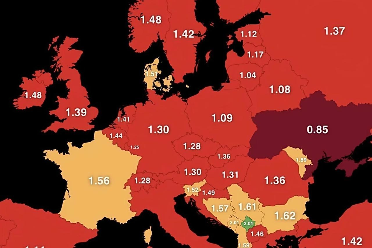 Stopa fertiliteta u BiH iznosi poražavajućih 1,57%, dok je granica jednostavne reprodukcije 2,1%