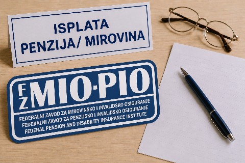 Mirovine u FBiH povećane 3,82 posto: Sutra isplata za kolovoz 