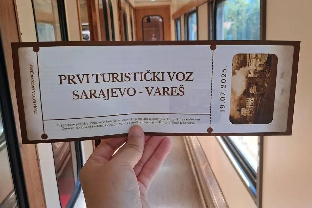 Turistički vlak iz Sarajeva širi rute: Od Vareša do Maglaja kroz ZDK