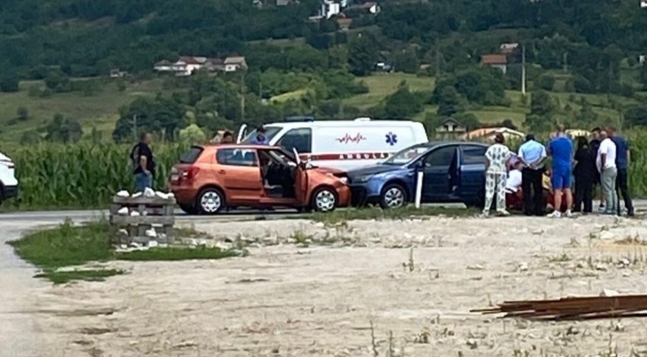 Teška prometna nesreća kod restorana Anić:vozaču pozlilo tijekom vožnje