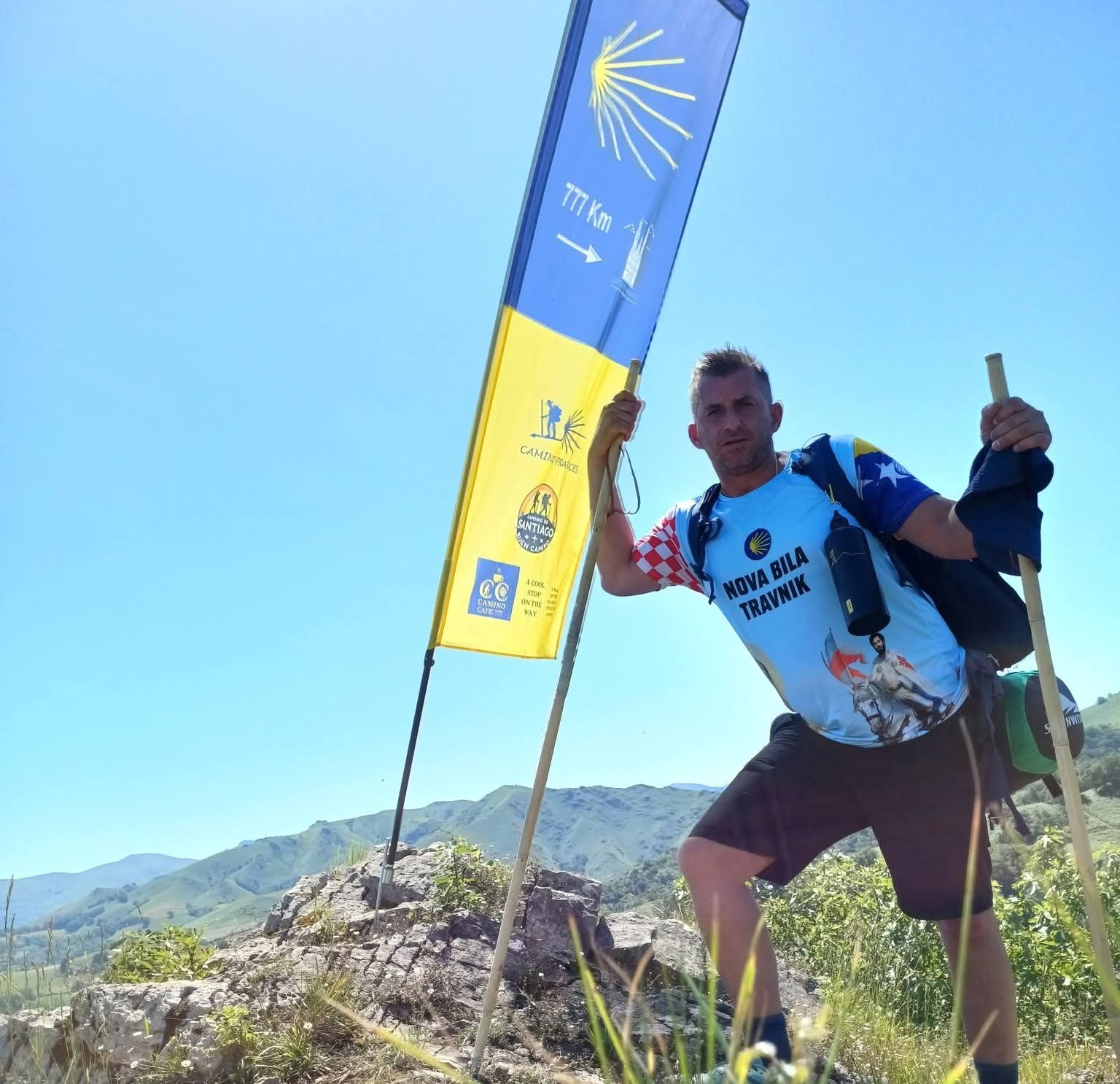 Julijan Andrić krenuo na hodočašće života: Pred njim je 800 km dug Camino de Santiago