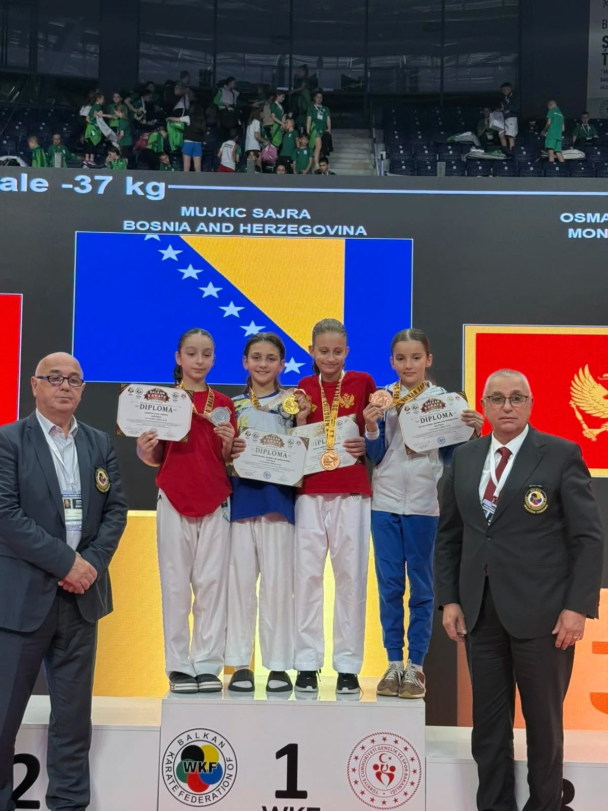 Karate klub Mladost Vitez osvojio pet medalja na Balkanskom prvenstvu, dvije titule prvaka stižu u Vitez