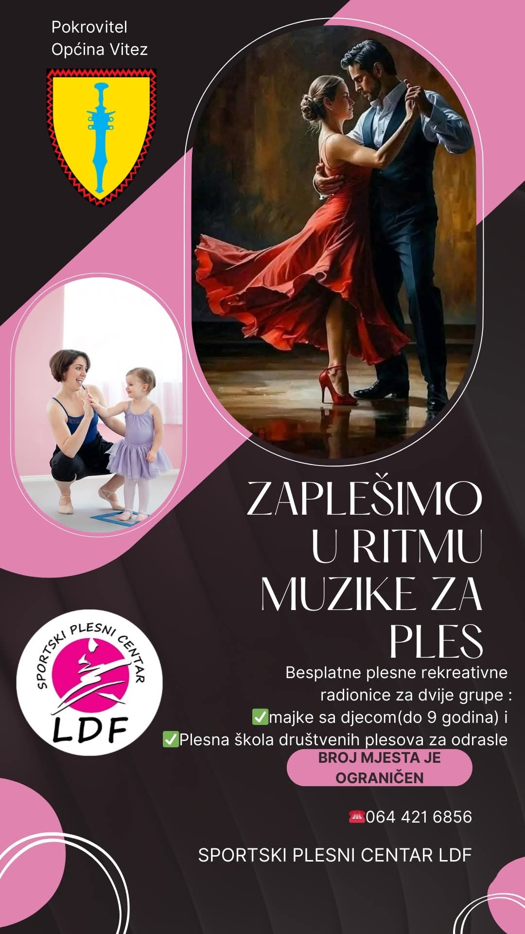 “Zaplešimo u ritmu muzike za ples”