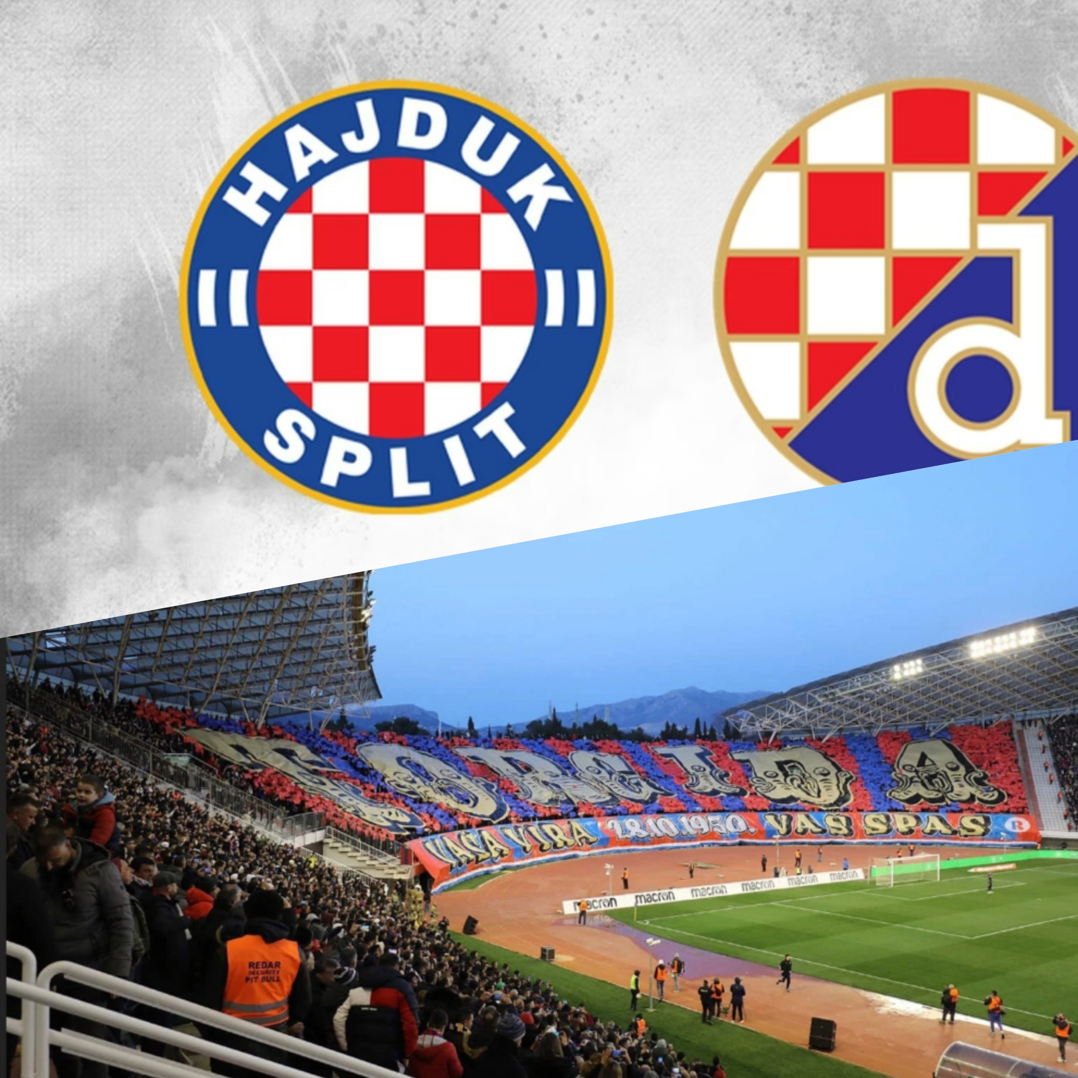 Upute za navijače koji idu u Split na vječni derbi Hajduk-Dinamo