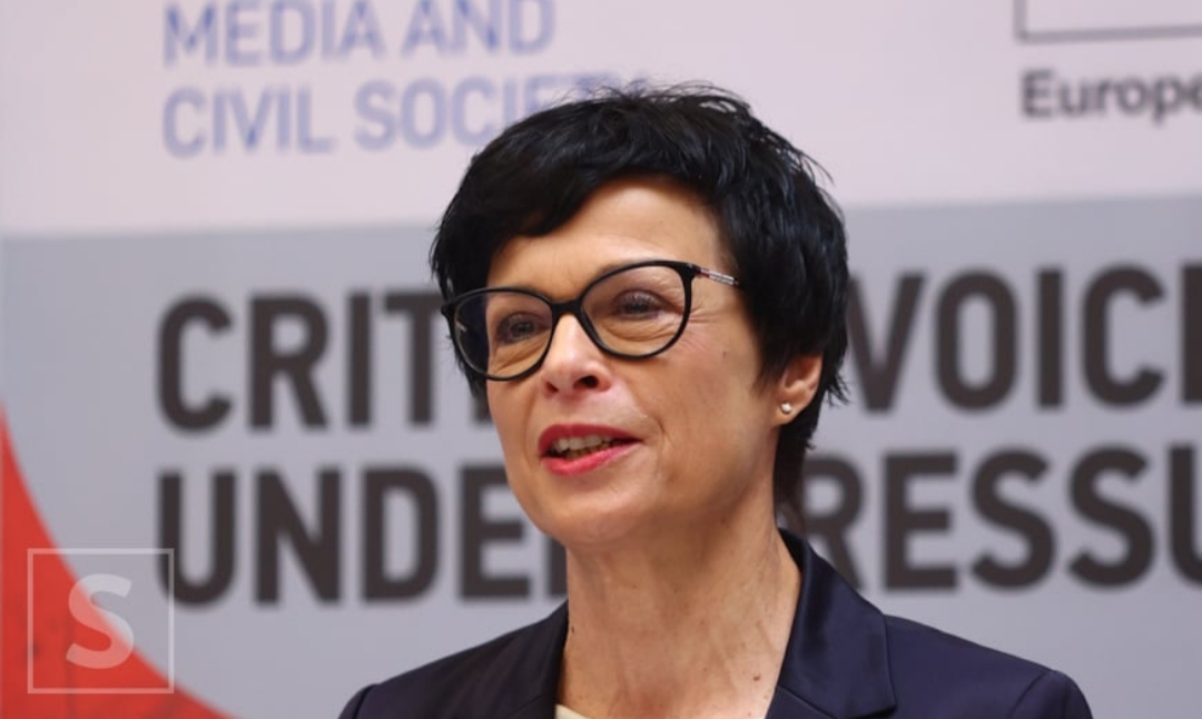 Marta Kos u Sarajevu: EU izdvaja sedam miliona eura za medije i civilno društvo u BiH