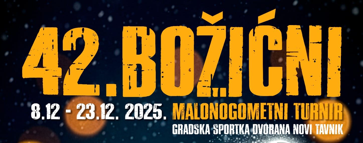 Prijave za 42. Božićni malonogometni turnir u Novom Travniku su otvorene – prijavite se!