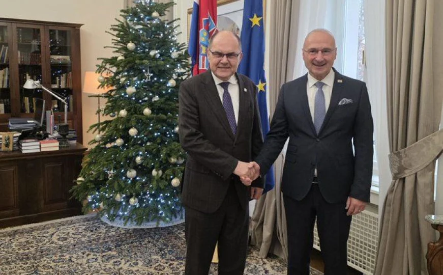 Hrvatski ministar Grlić Radman i visoki predstavnik u BiH Schmidt