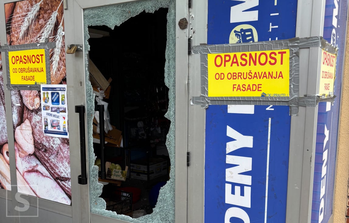 Drugi put u zadnjih nekoliko dana opljačkan market na Dobrinji