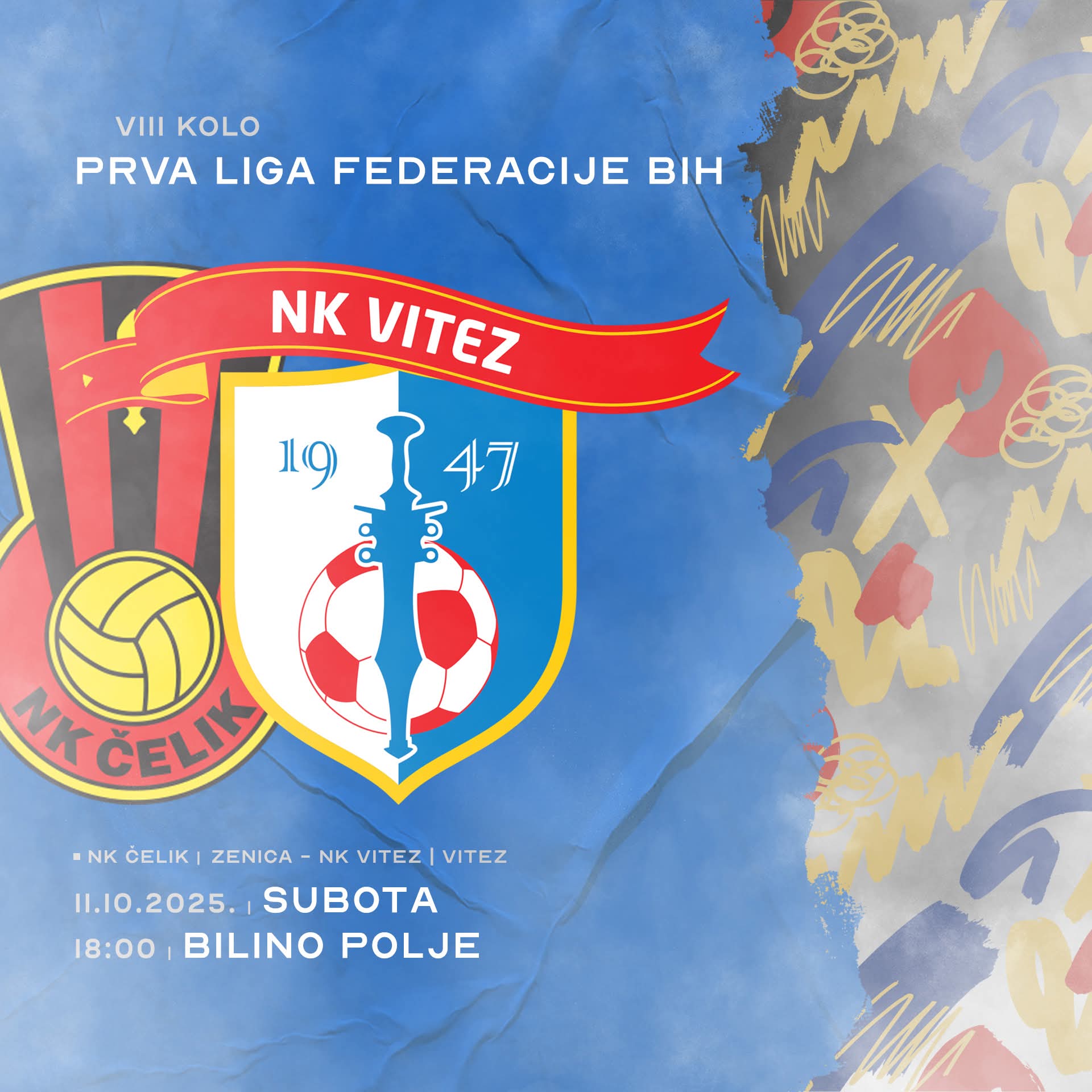 Derbi kola na Bilinom polju: Borba za vrh nastavlja se u subotu!