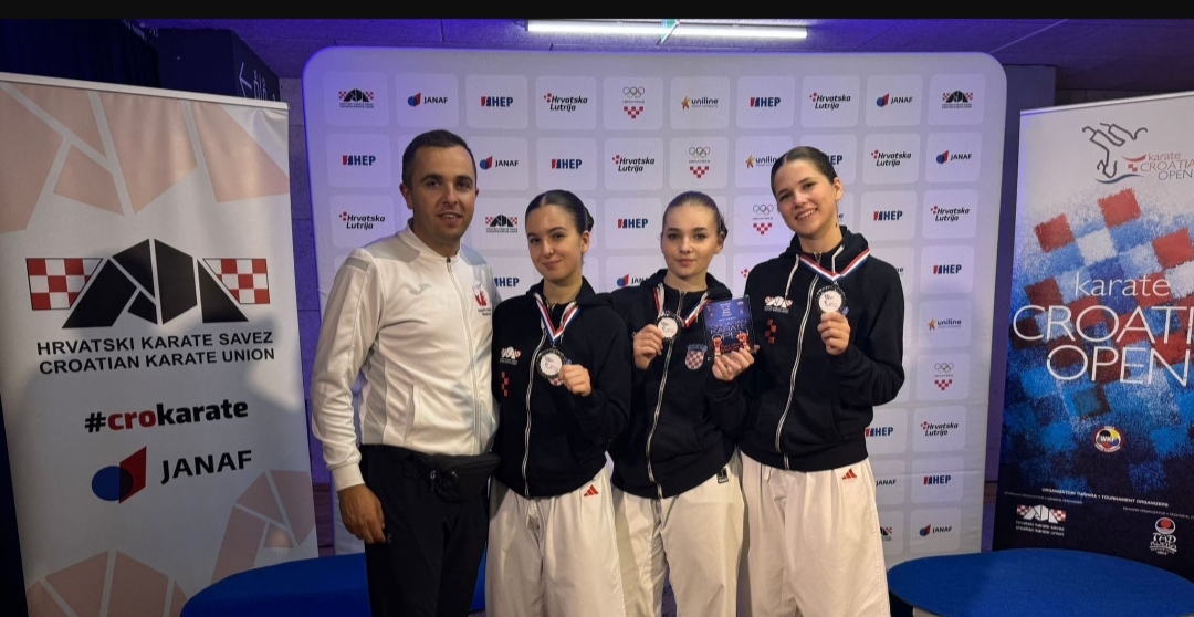 Karate klub Vitez briljira: srebrom na 24. Croatian Karate Openu u Rijeci