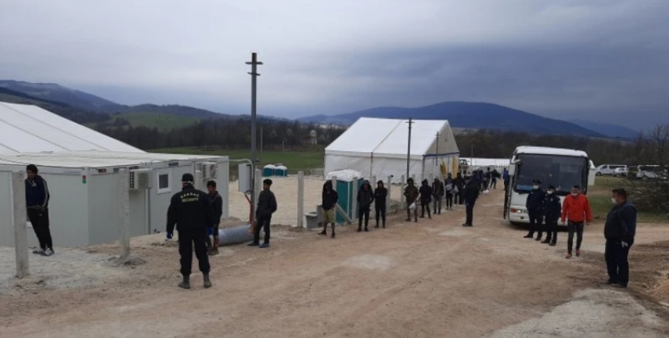 Izvršena racija u prihvatnom centru Lipa u Bihaću