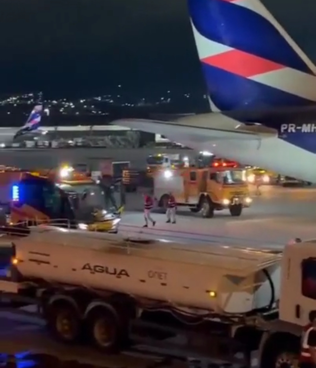 Požar na brazilskom aerodromu