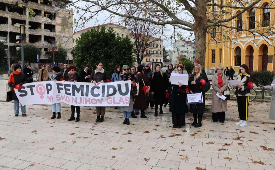 Mostar protiv femicida: Sutra mirna šetnja na Španjolskom trgu