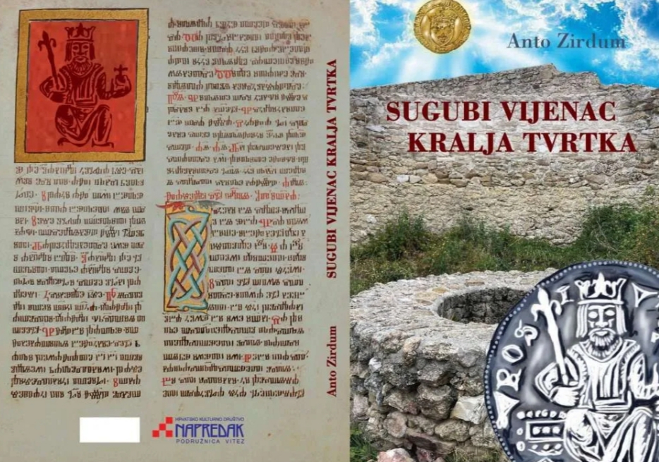 Objavljen novi roman Ante Zirduma: “Sugubi vijenac kralja Tvrtka”