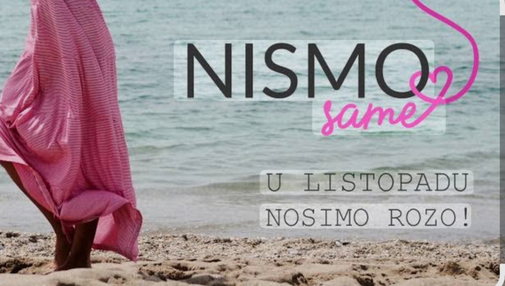 U listopadu nosimo roza – podrška, nada i snaga