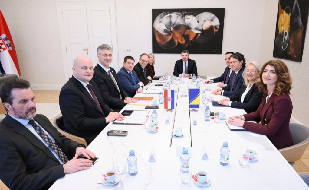 Plenković s liderima FBiH: Dogovor o energetskoj saradnji i ključnim infrastrukturnim projektima