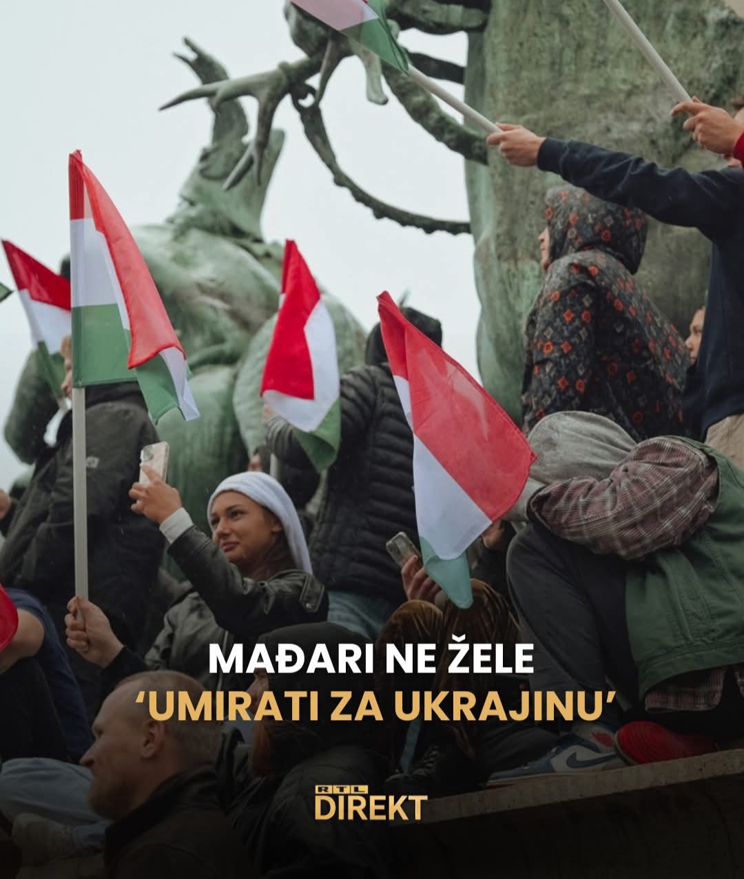 Tisuće Mađara na ulicama Budimpešte: “Ne želimo umirati za Ukrajinu”