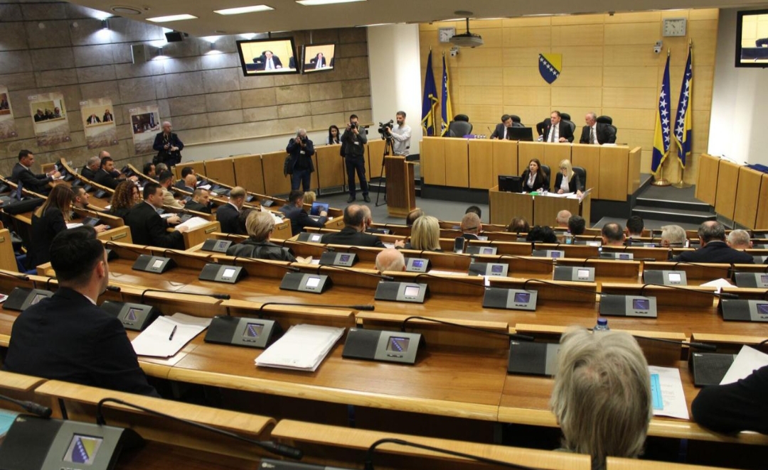 Danas nastavak 22. redovite sjednice Doma naroda Parlamenta Federacije BiH