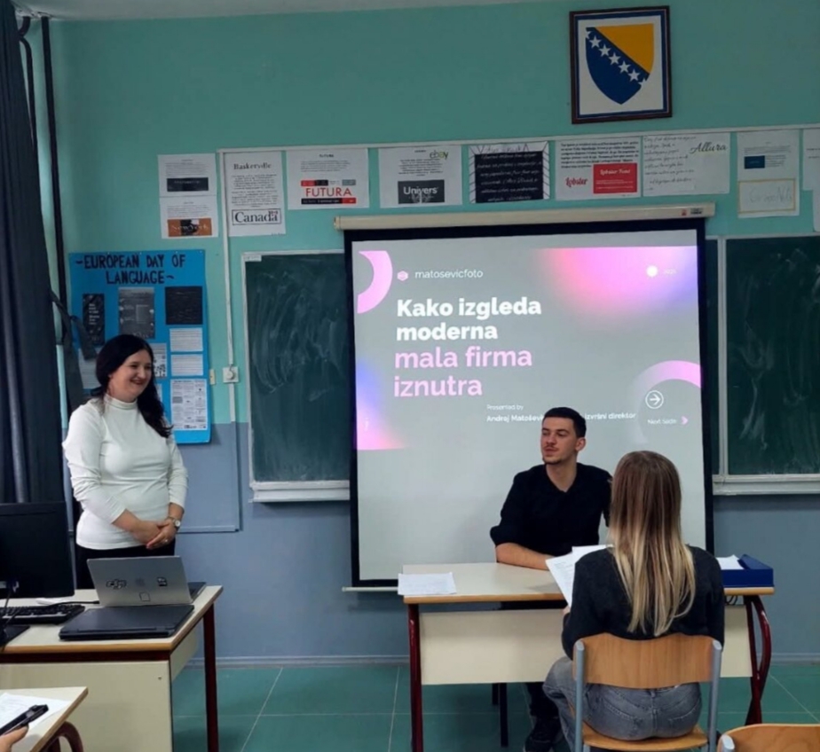 MSŠ Vitez: mladi web dizajneri uče vještine tržišta rada