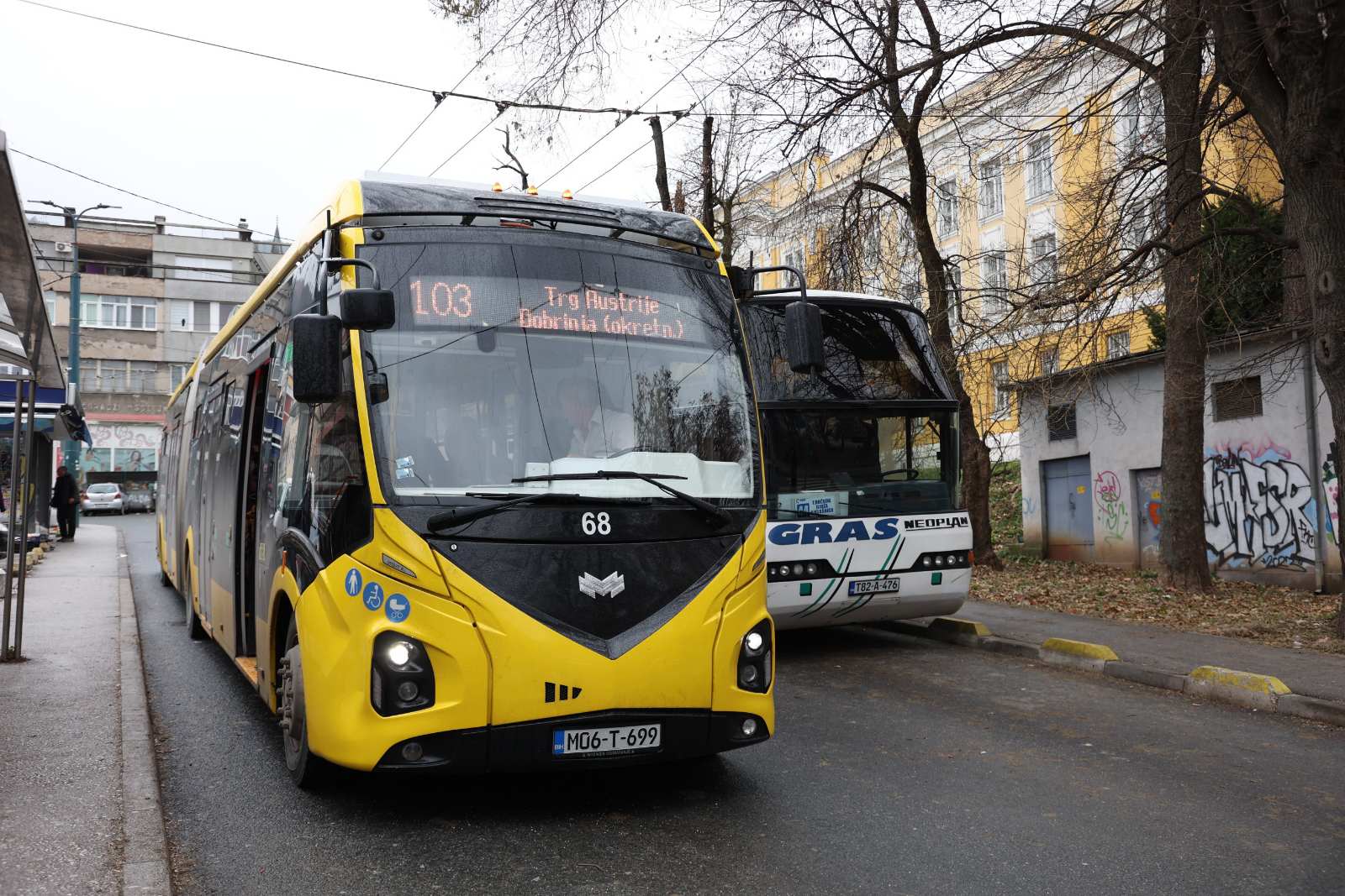 Zbog snijega nastali problemi u trolejbuskom prometu na relaciji Sarajevo – Vogošća