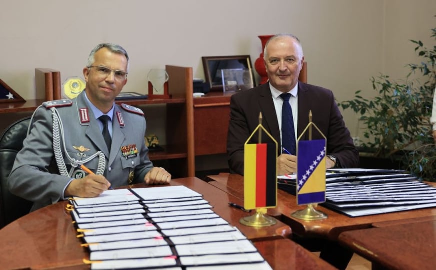 15 milijuna KM za kasarne Oružanih snaga BiH od Njemačke